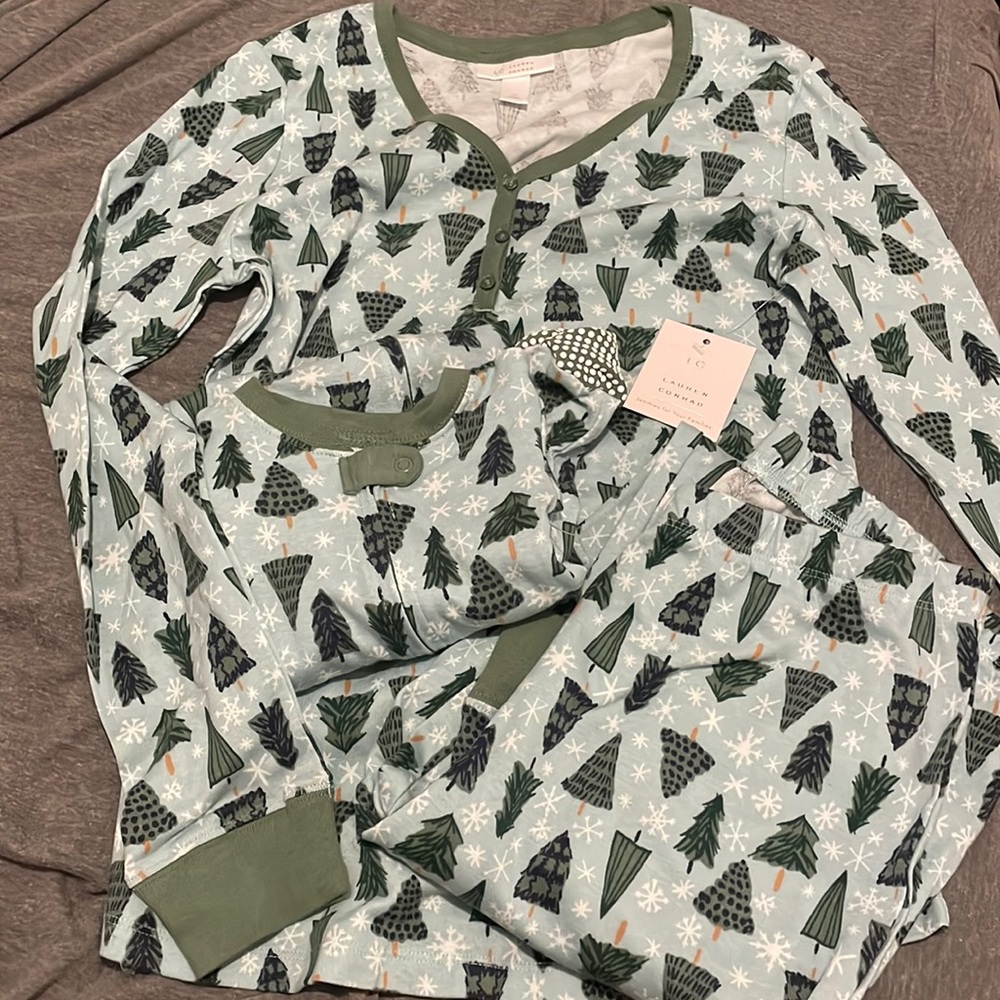 Lauren Conrad jammies for your families Mommy and Me set